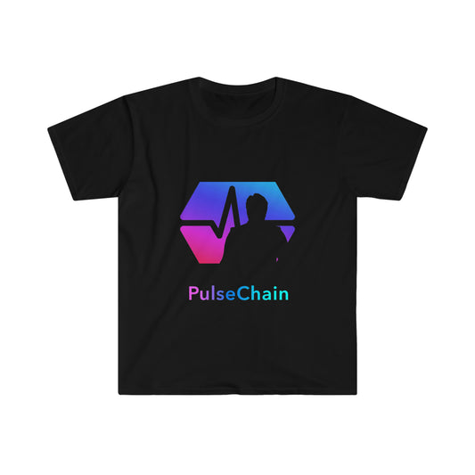 Richard Heart PulseChain w/Quote Unisex Softstyle T-Shirt